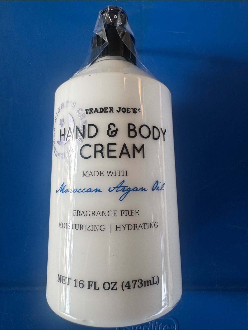 Trader Joe's Fragrance-Free Hand & Body Cream — White